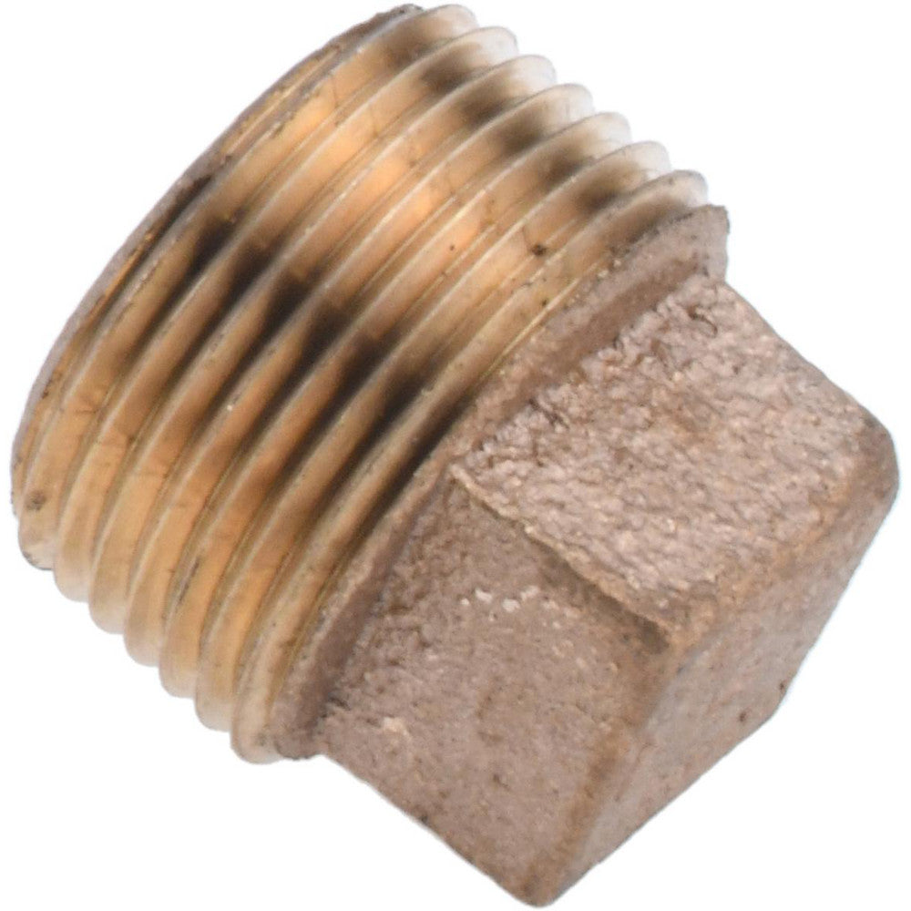Value Collection 458-095NL Brass Pipe Plug 1" Fitting, MPT, Class 125