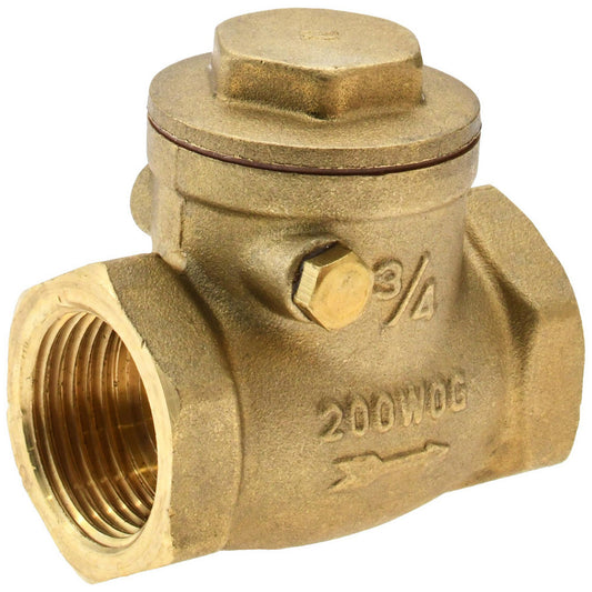 Value Collection 101-004NL Check Valve 3/4" Pipe