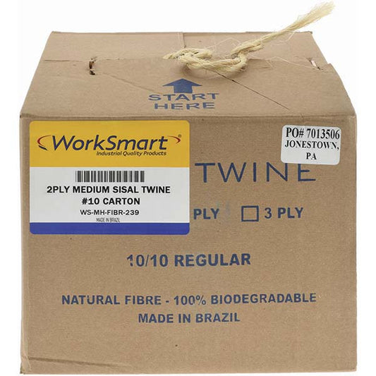 Value Collection WS-MH-FIBR-239 Tube Twine Sisal, Natural Color
