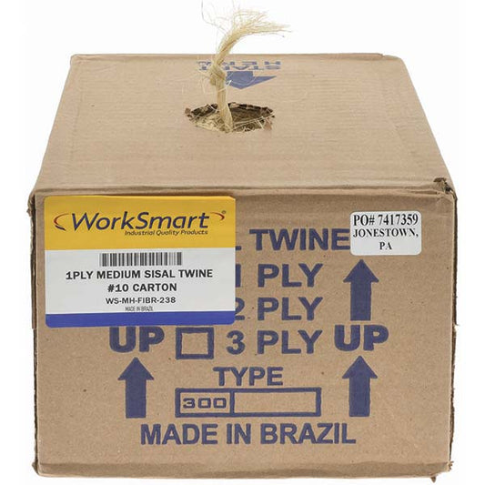 Value Collection WS-MH-FIBR-238 Tube Twine Sisal, Natural Color