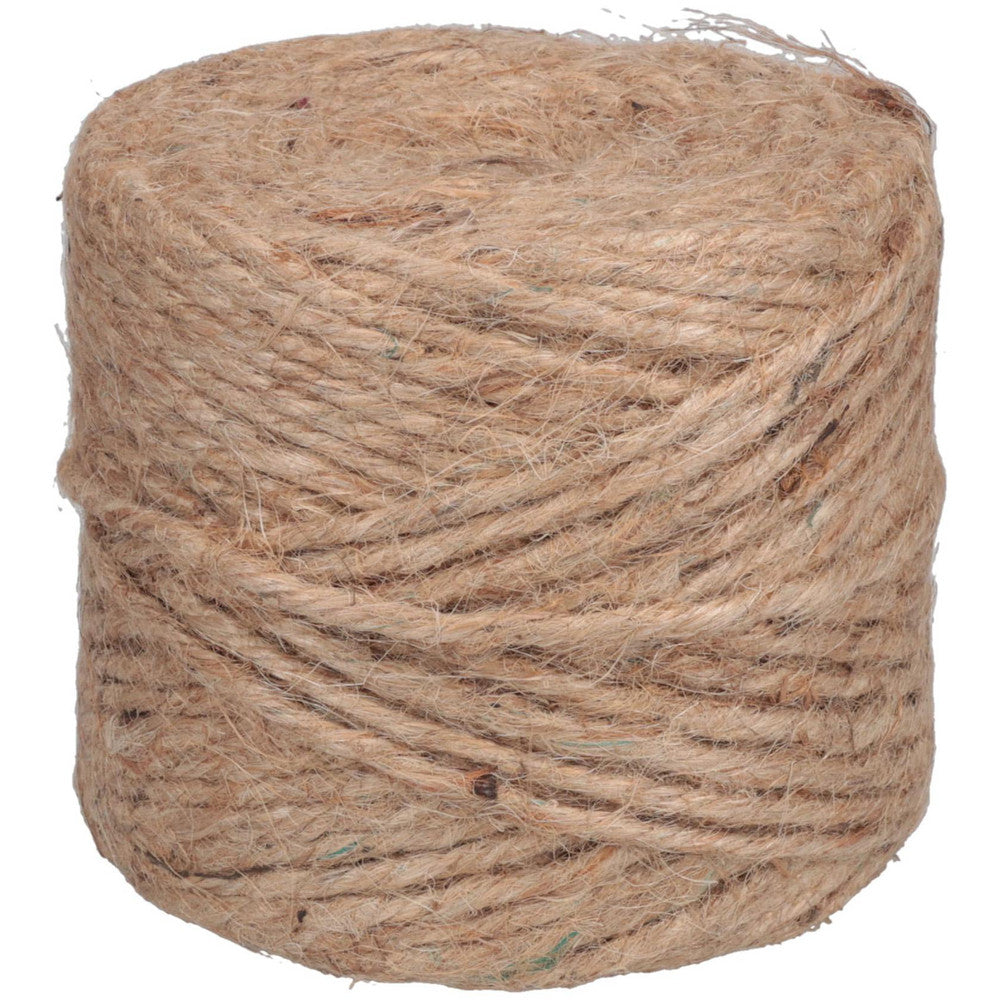 Value Collection WS-MH-FIBR-259 Spool Twine #28 Twine Dia, Jute, Natural Color