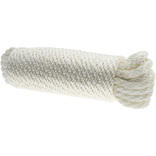 Value Collection WS-MH-FIBR-142 50' Max Length Nylon Solid Braid Rope