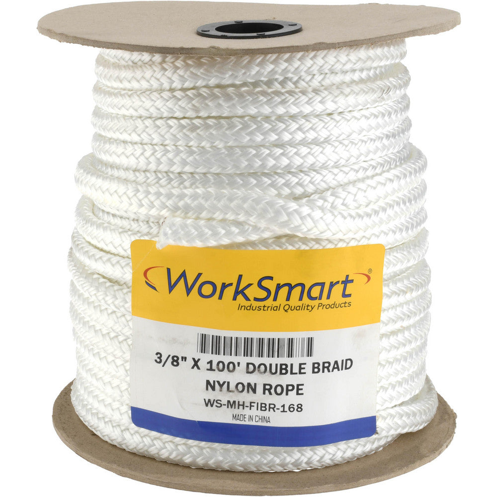 Value Collection WS-MH-FIBR-168 100' Max Length Nylon Double Braid Rope