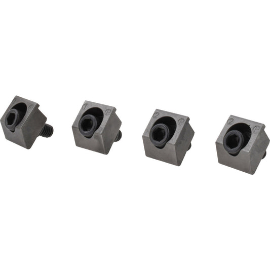 Mitee-Bite 26077 3/8-16 Screw Thread, 1" Wide x 1/4" High, Serrated Steel Machinable Style Screw Mount Toe Clamp