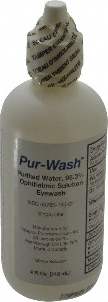 Medique 19818 4 oz, Disposable Eyewash Solution