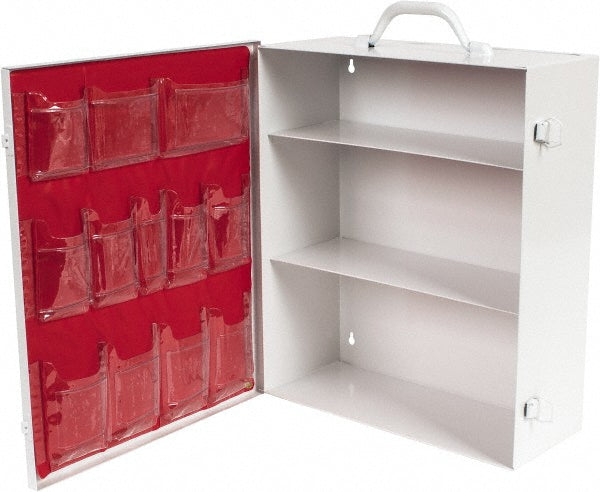 Medique 712MTM 15-3/4 Inch Wide x 5-3/8 Inch Deep x 16-3/4 Inch High, Fixed Industrial Empty First Aid Cabinet
