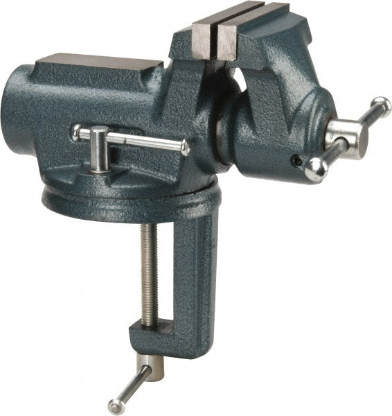 Wilton 63247 Bench Vise 4" Jaw Width, 2" Throat Depth