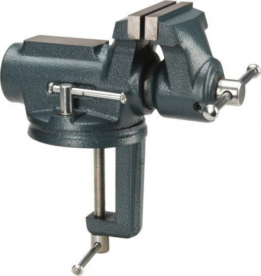 Wilton 63247 Bench Vise 4" Jaw Width, 2" Throat Depth