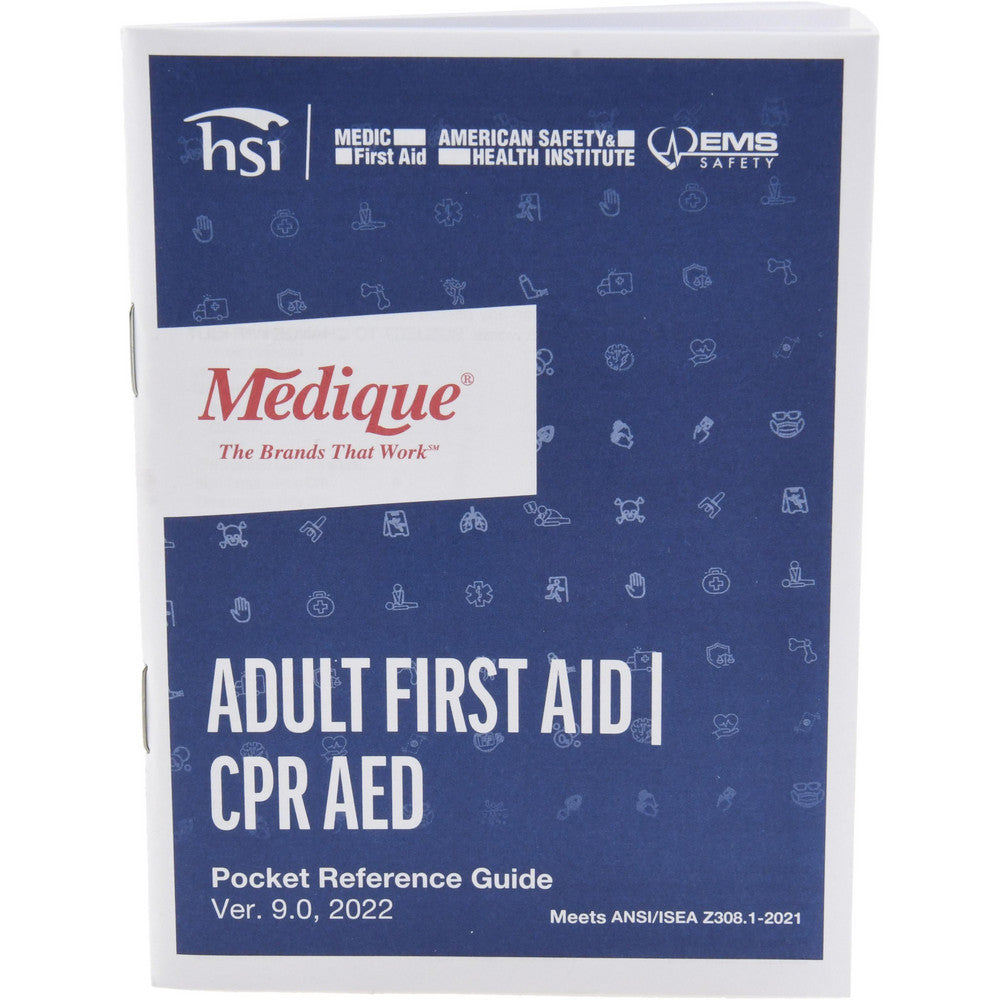 Medique 71401 First Aid Handbooks First Aid Kit Compatibility Medique First Aid Kits  Color Green  Description First Aid Handbook  
