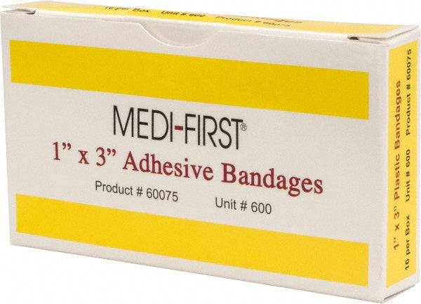 Medique 60075 16 Qty 1 Pack 3" Long x 1" Wide, General Purpose Self-Adhesive Bandage