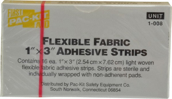 Medique 62575 16 Qty 1 Pack 3" Long x 1" Wide, General Purpose Self-Adhesive Bandage