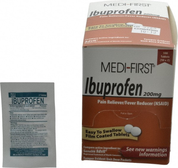 Medique 80833 Headache & Pain Relief Tablet (2) 50 Envelopes