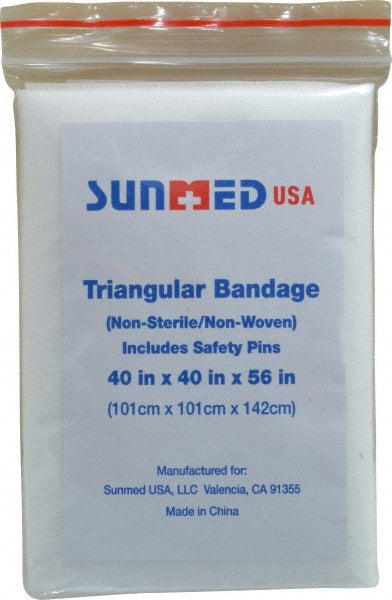 Medique 65001 40" Long x 40" Wide, Triangular Self-Adhesive Bandage