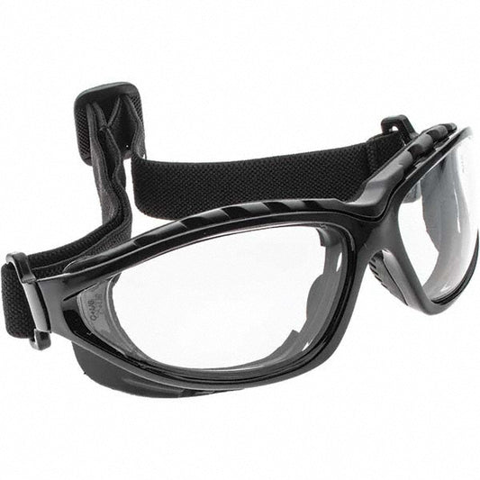 MCR Safety RP310PF Safety Glasses Anti-Fog, Polycarbonate, Clear Lenses, Full-Framed
