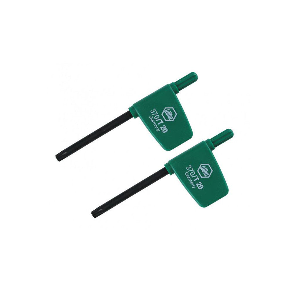 Wiha 37006 Torx Key Flag Handle, T6, 2.6" OAL
