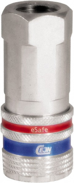 CEJN 10 430 2404 Pneumatic Hose Coupling 3/8" Thread, 3/8" Body Dia, Industrial Interchange