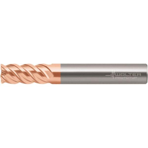 Walter-Prototyp 7254992 Corner Radius End Mill 3 mm Dia, 8 mm LOC, 0.5 mm Radius, 3 Flutes, Solid Carbide