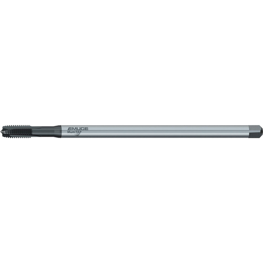 Emuge B1667300.0030 Extension Tap M3 x 0.5, 2 Flutes, NE2 Finish, Cobalt, Spiral Point