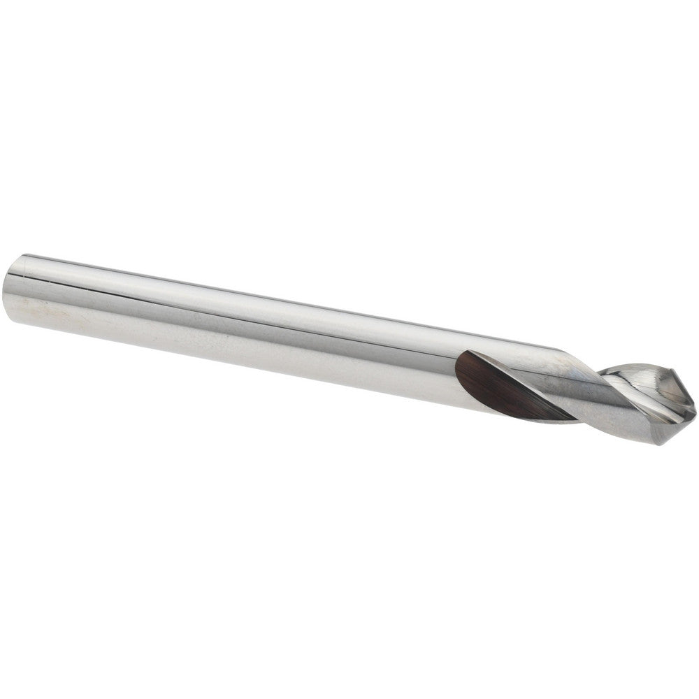 Emuge EFUT3100.0635 Spotting Drill 1/4" Dia, 90 &deg Point, 2-1/2" OAL, Solid Carbide