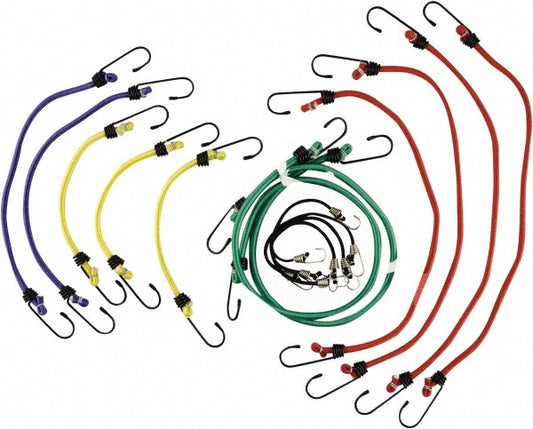 Erickson Manufacturing 06620 Bungee Cord Tie Down S Hook, Non-Load Rated