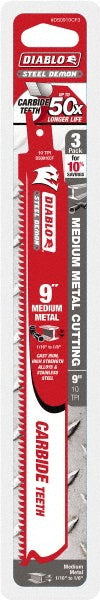 DIABLO DS0912BW200 Reciprocating Saw Blade Bi-Metal