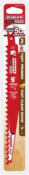 DIABLO DS0903CP3 Reciprocating Saw Blade Solid Carbide