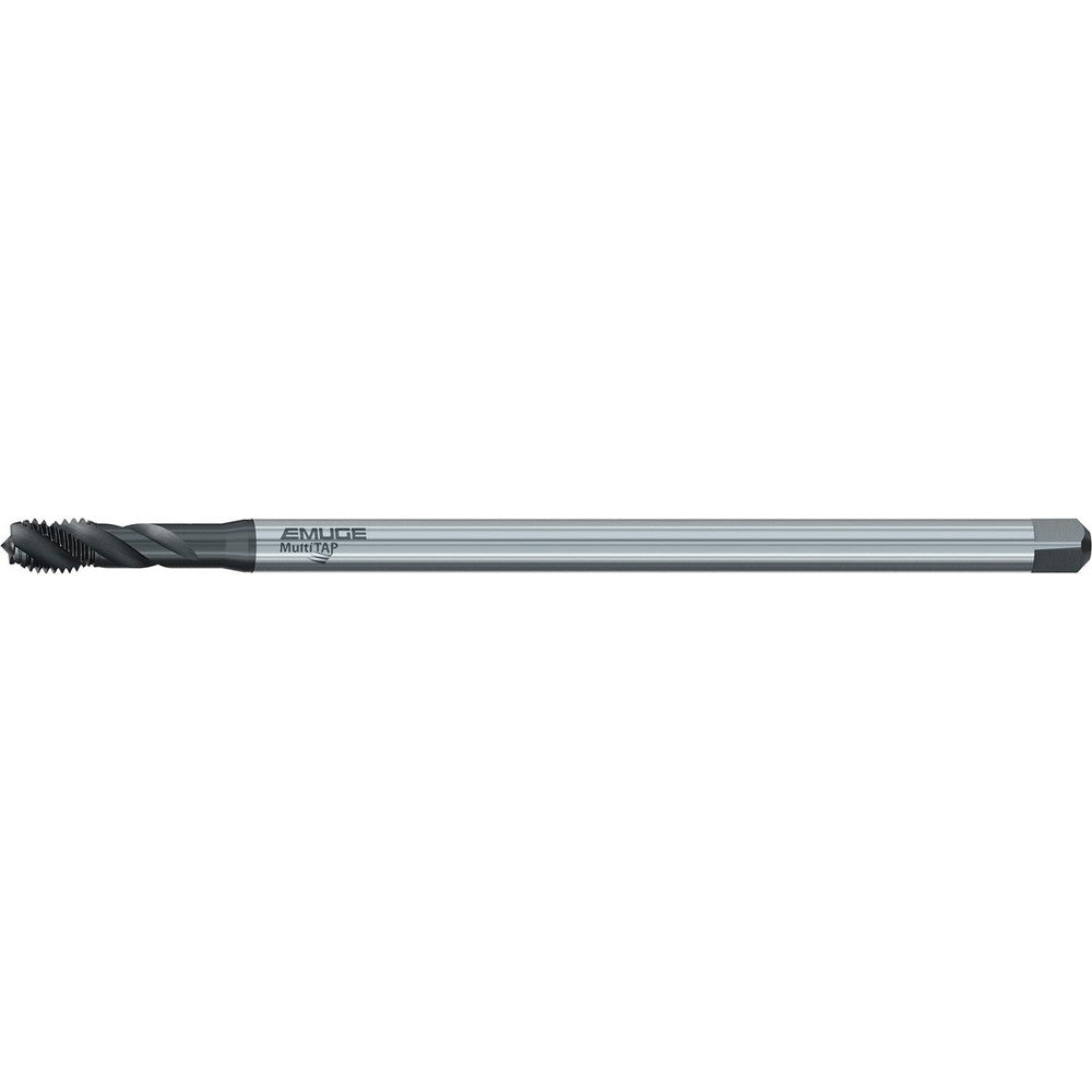 Emuge B5863200.0060 Extension Tap M6 x 1, 3 Flutes, NE2 Finish, Cobalt, Spiral Flute