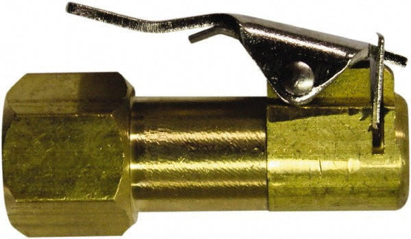 Milton S-697-2 150 Max psi Closed Check Brass Air Chuck