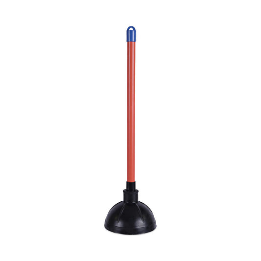 Boardwalk BWK09201EA Force Cups & Plungers Cup Diameter 5-5/8 (Inch) Handle Length 18in 18 (Inch) Plunger Material Plastic  