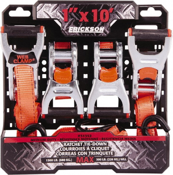 Erickson Manufacturing 31352 Strap Sling 1" Wide, 10' Long, 500 lb Vertical, 1,500 lb Choker