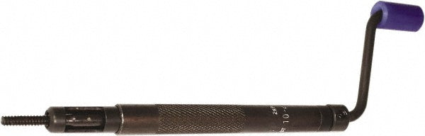 Recoil 2KPHF-6 3/8-24, Tangless Insert Compatible, Steel Crank Style Thread Insert Hand Installation Tool