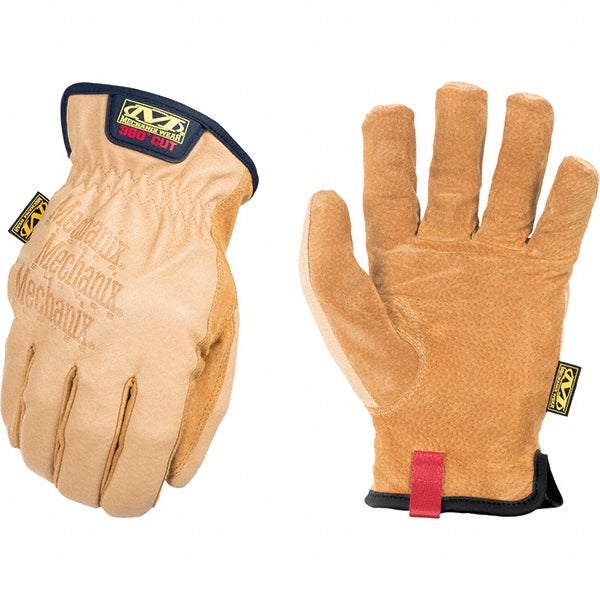 Mechanix Wear LD-C75-009 Cut-Resistant Gloves Size M, ANSI Cut A9, Leather