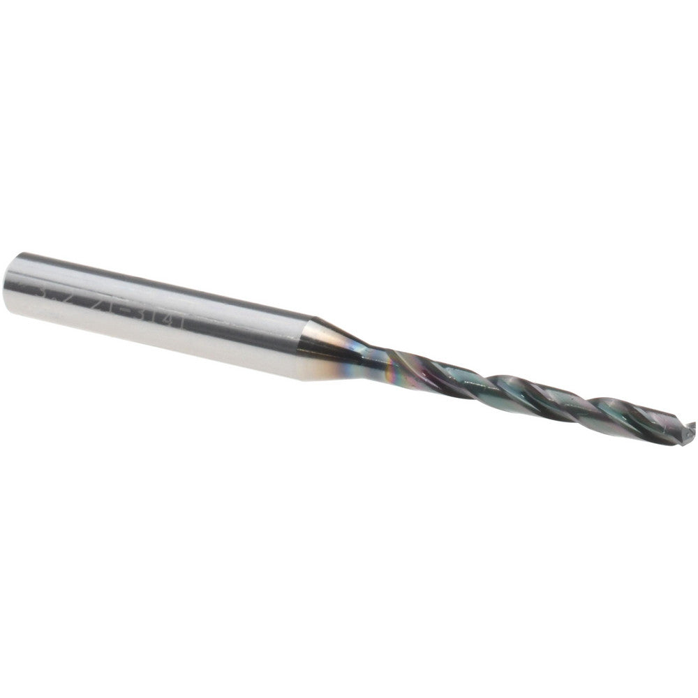 OSG HP245-1260 Jobber Drill 3.20 mm Dia, 140 deg Point, Solid Carbide