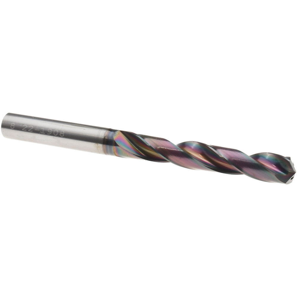 OSG HP255-3150 Jobber Drill 8.00 mm Dia, 140 deg Point, Solid Carbide