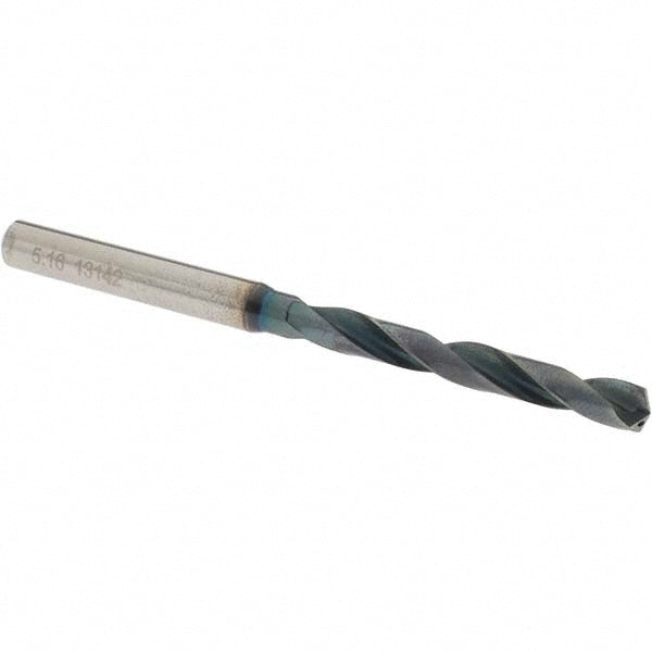 OSG HP255-2031 Jobber Length Drill Bit 13/64" (0.2031) Dia, 140 deg, Solid Carbide