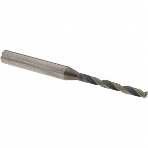 OSG HP255-1299 Jobber Length Drill Bit 3.30 mm (0.1299) Dia, 140 deg, Solid Carbide