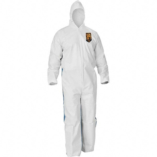 KleenGuard 37164 Disposable Coveralls Size 2X-Large, SMS, Zipper Closure