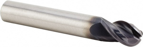 Kennametal 4032304 Ball End Mill 2.00 mm Dia, 4.00 mm LOC, 3 Flute, Solid Carbide