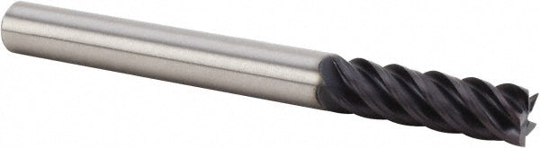 Kennametal 5059670 Square End Mill 1/2" Dia, 1-1/2" LOC, 5 Flute, Solid Carbide