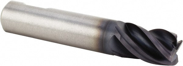 Kennametal 4169828 Square End Mill 1/2'' Dia, 5/8'' LOC, 1/2'' Shank Dia, 2-5/32'' OAL, 4 Flutes, Solid Carbide