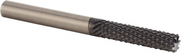 Kennametal 4137459 Diamond Pattern Router Bit 0.25" Dia, 0.75" LOC, 1/4" Shank Dia, Burr