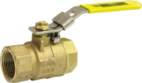 Milwaukee Valve BA100ELDA  12 Standard Manual Ball Valve 1/2" Pipe, Full Port