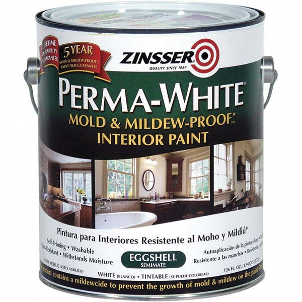 Rust-Oleum 2771 Acrylic Interior Paint Paint 1 gal, Eggshell Finish, White