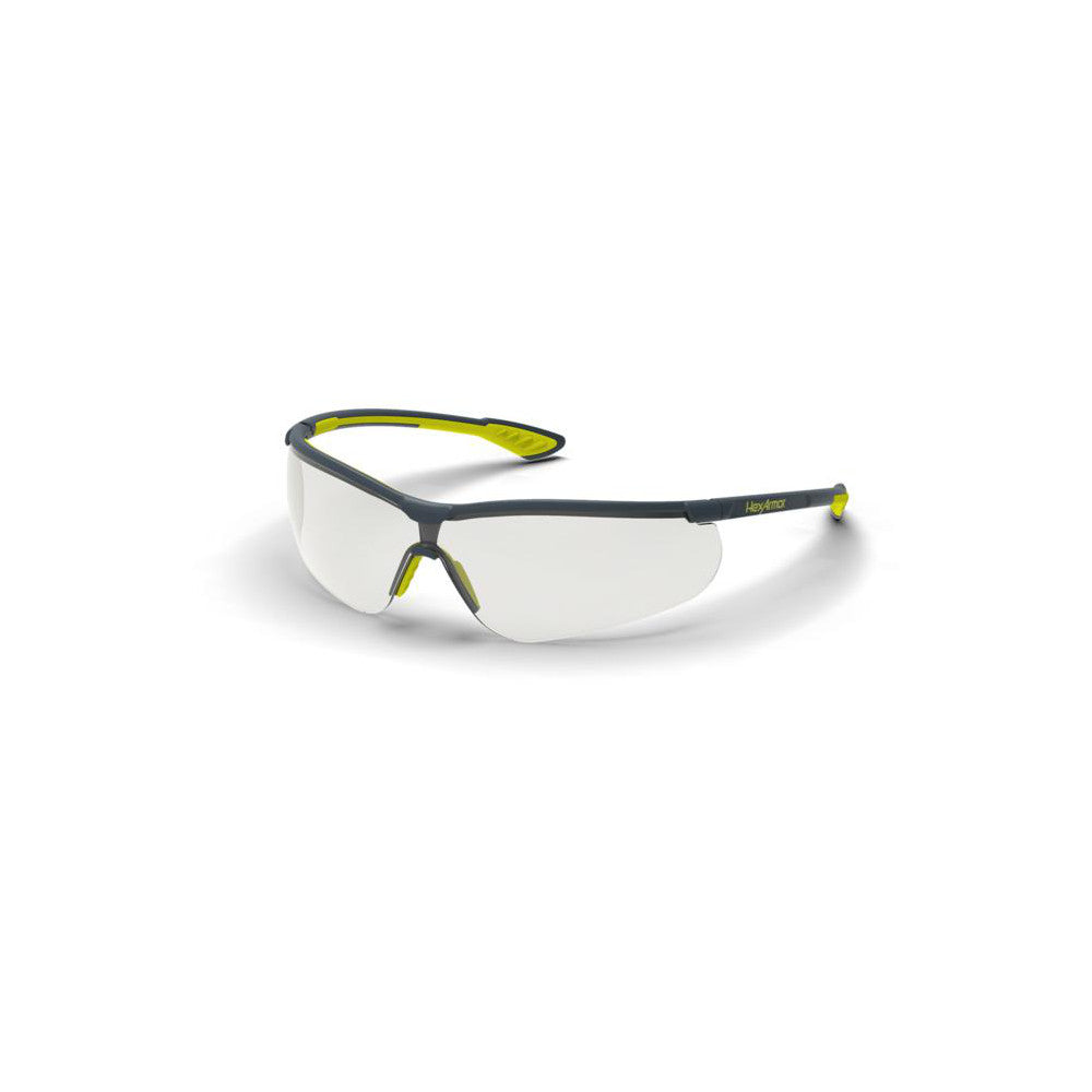 HexArmor 11-15005-08 Safety Glasses Anti-Fog & Scratch-Resistant, Polycarbonate, Gray Lenses, Full-Framed, Transition TruShield Lens