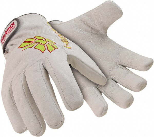 HexArmor 4082-S (7) Cut-Resistant & Puncture-Resistant Gloves Size Small, ANSI Cut A8, ANSI Puncture 4, Series Chrome