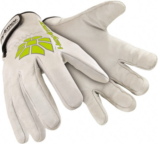 HexArmor 4081-M (8) Cut, Puncture & Abrasive-Resistant Gloves Size M, ANSI Cut A8, ANSI Puncture 4, Goatskin Leather