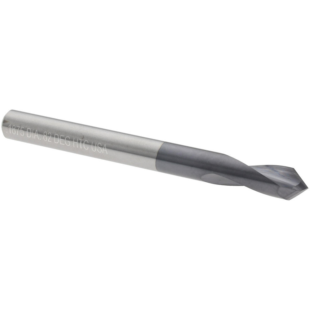 Harvey Tool 965212-C3 Spotting Drill 3/16" Dia, 82 deg, 2" OAL, Solid Carbide