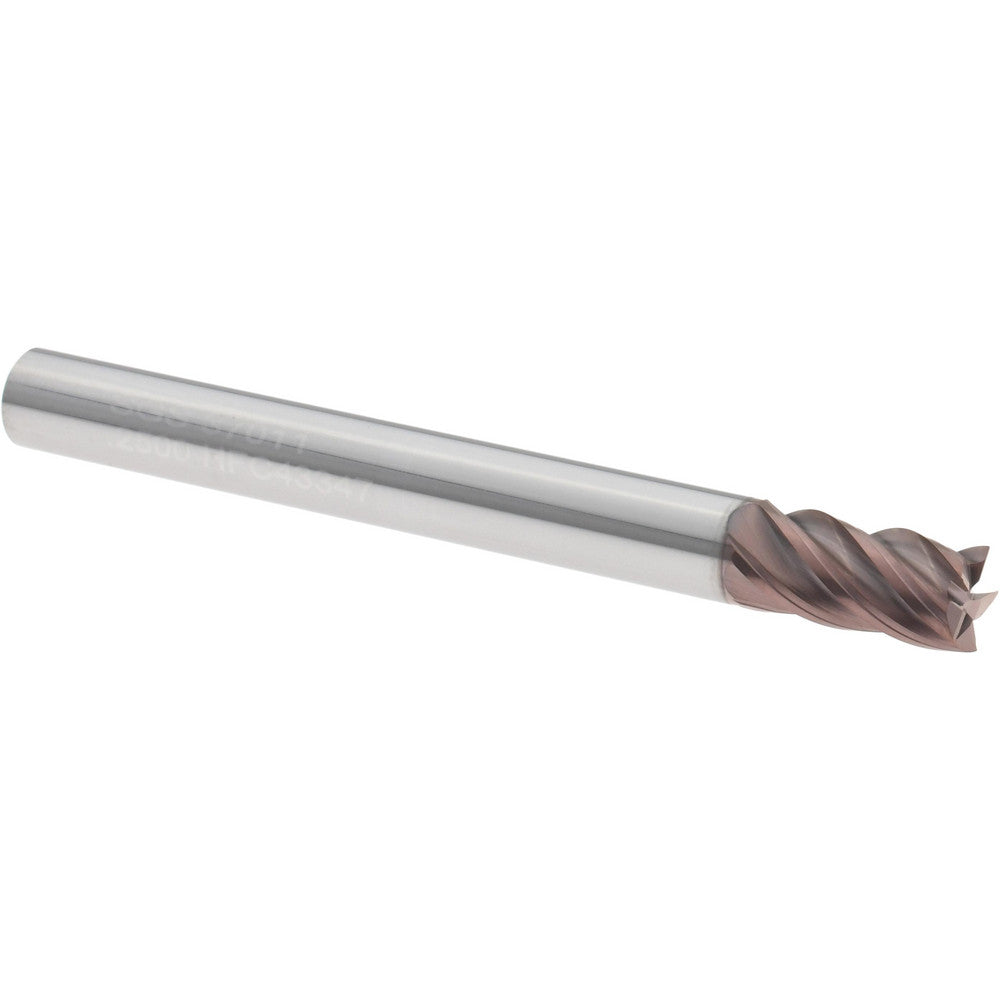Kyocera SGS Precision Tools 37011 Roughing End Mill 1/4" Dia, 5 Flutes, Single End, Solid Carbide