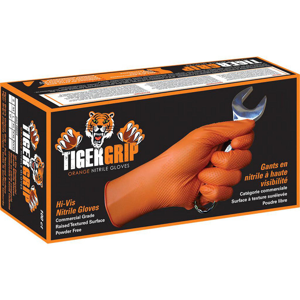 TigerGrip 8843 Disposable Gloves Medium, 7 mil Thick, Nitrile
