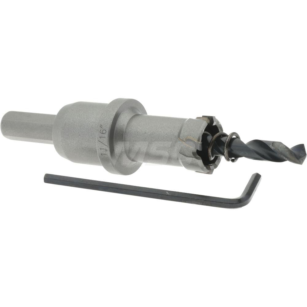 Value Collection CT7-11/16 Hole Saw 11/16" Saw Dia, 1" Cut Depth
